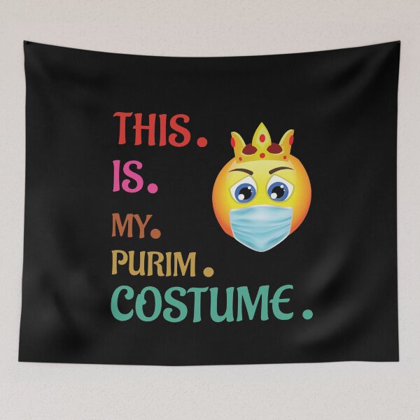 Item preview, This Is My Purim Costume Jewish Happy Purim Holiday Hamantash Party Mishloach Manot Gift T-shirt designed and sold by Beinfashion.