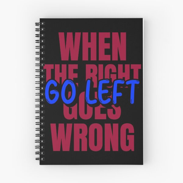 Item preview, When the Right Goes Wrong, Go Left designed and sold by Mothe3rd.