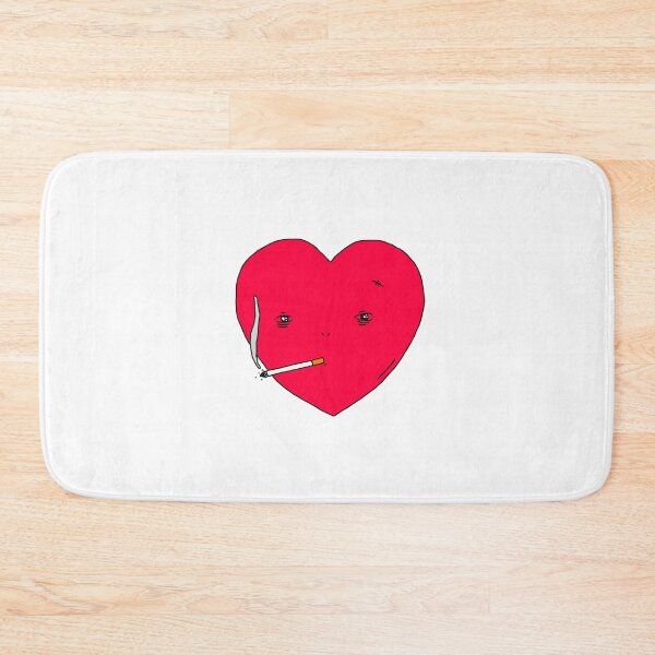 Item preview, Hot pink smoking heart designed and sold by adesignworld.