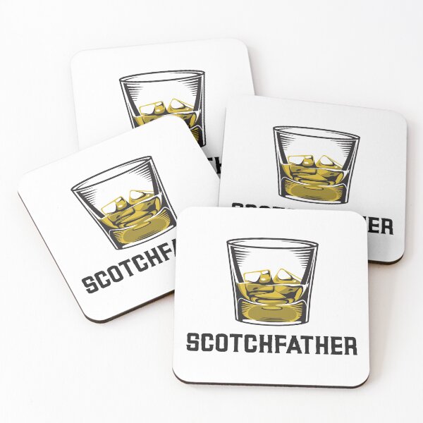 Item preview, Funny Pun Whiskey Scotchfather designed and sold by Clothing-Guru.