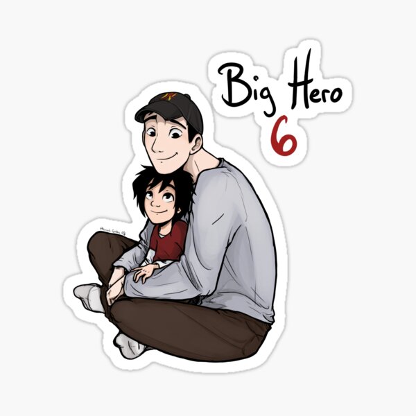 BH6 Tadashi and Hiro Sticker