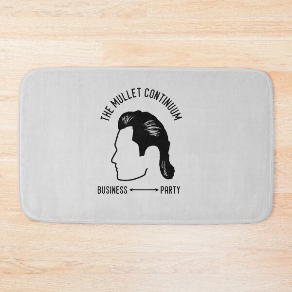 Item preview, The Mullet Continuum Business in Front Party at the Back designed and sold by Grafik Traffik.