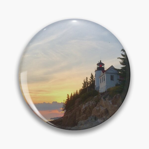 Item preview, Sunset Bass Harbor Light designed and sold by SarahCD13.