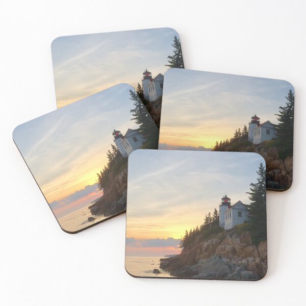 Item preview, Sunset Bass Harbor Light designed and sold by SarahCD13.