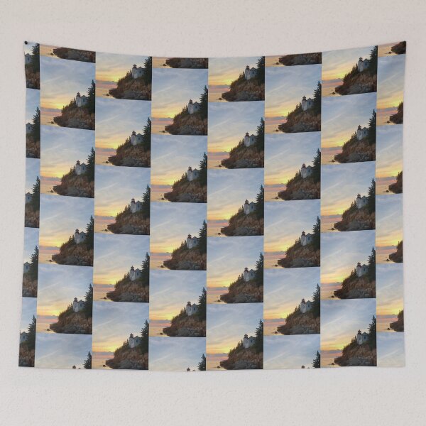 Item preview, Sunset Bass Harbor Light designed and sold by SarahCD13.