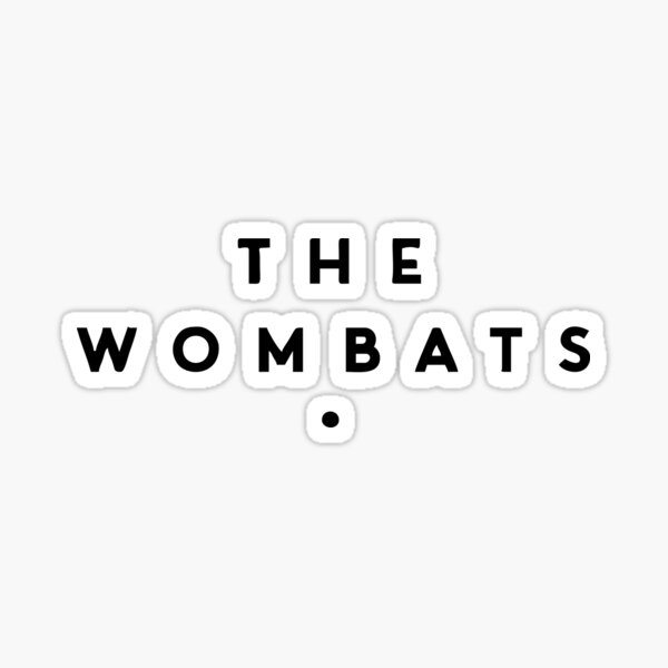 The Wombats Sticker