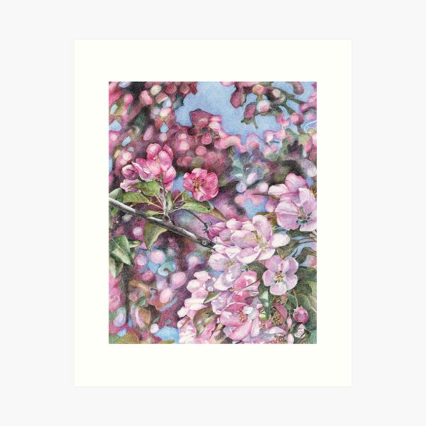 Printemps : l'arbre en fleurs Impression artistique