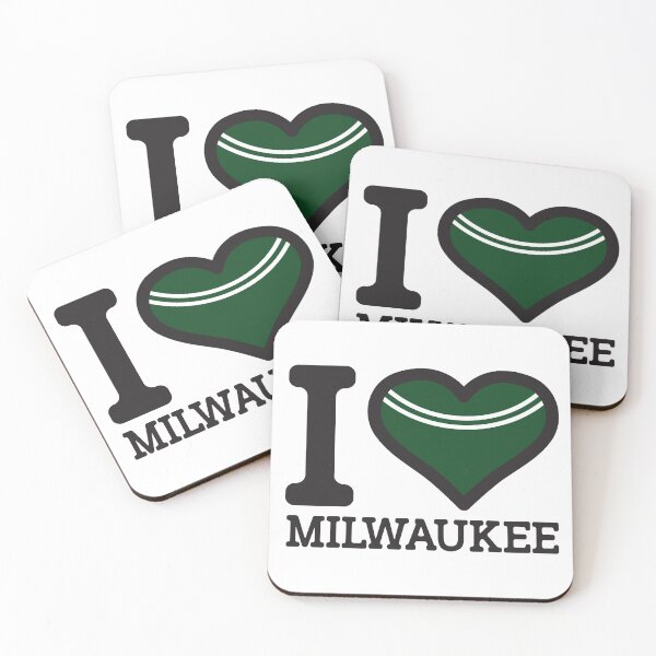 Item preview, “I love Milwaukee" Basketball Fan T Shirt designed and sold by Ink Inc.