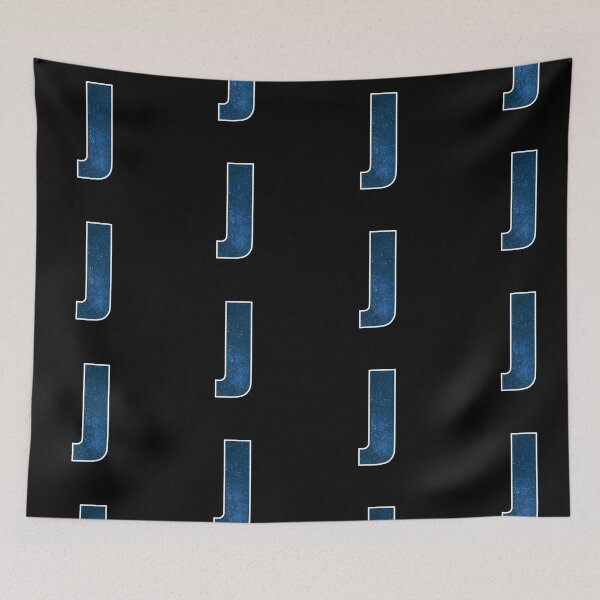 Item preview, Letter J - Stars in the Sky Monogram Art designed and sold by dylanxh.