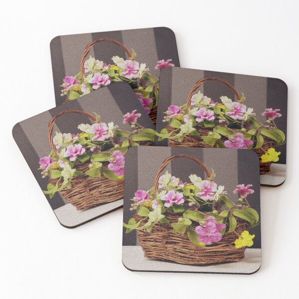 Artikelvorschau, Gemalter Blumenkorb entworfen und verkauft von heatherfriedman.