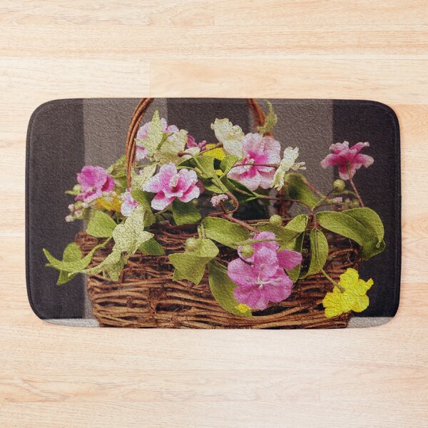 Aperçu de l'œuvre Panier de fleurs peint créée et vendue par heatherfriedman.