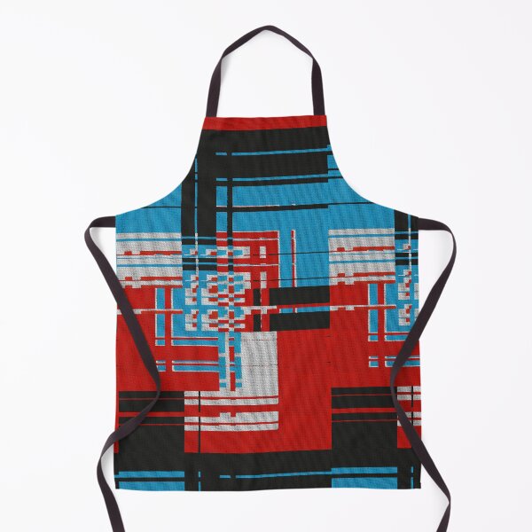Item preview, Interlocking Bauhaus plaid textile weave designed and sold by schawnlees.