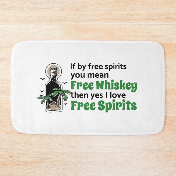 Item preview, Funny Saying Free Spirits Free Whiskey designed and sold by Clothing-Guru.
