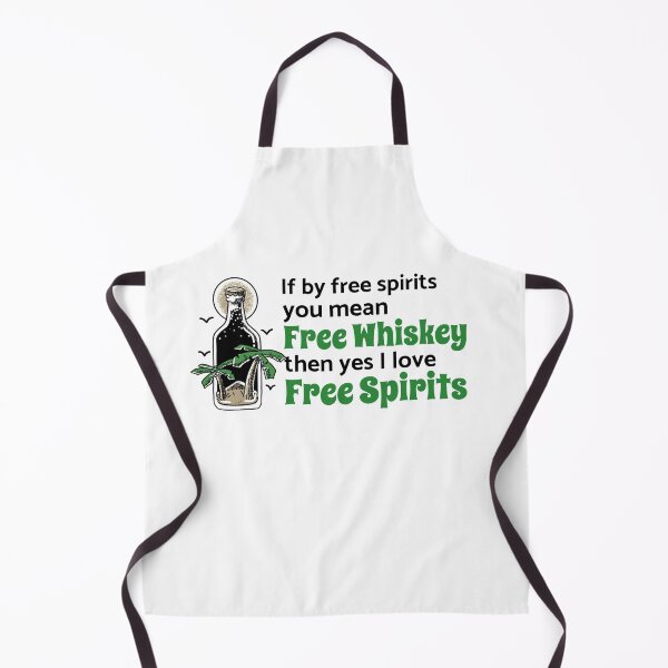 Item preview, Funny Saying Free Spirits Free Whiskey designed and sold by Clothing-Guru.