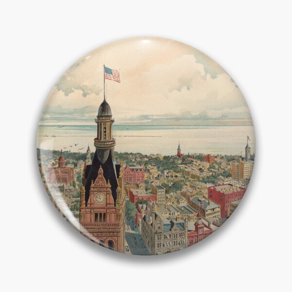 Item preview, Panoramic view of Milwaukee, 19th Century designed and sold by ganje.