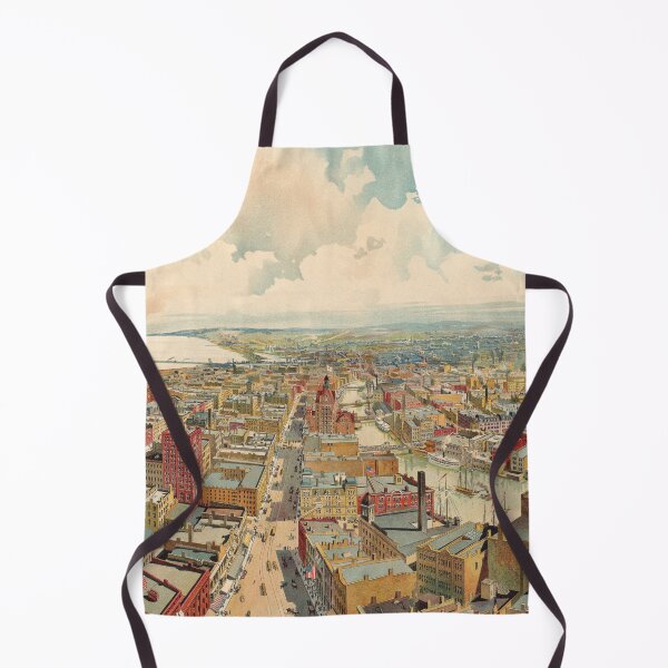 Item preview, Panoramic view of Milwaukee, 19th Century designed and sold by ganje.