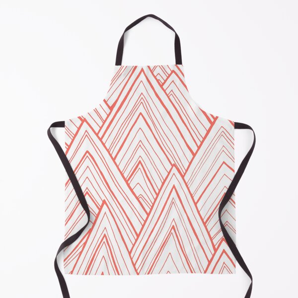 Item preview, Stripe Mountains - Living Coral designed and sold by Sally Cummings.