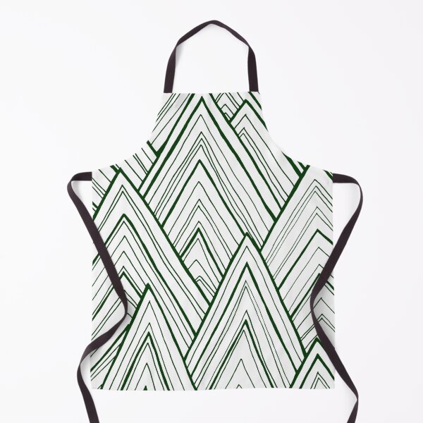 Item preview, Stripe Mountains - Dark Green designed and sold by Sally Cummings.