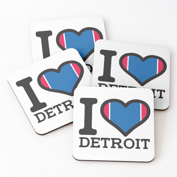 Item preview, “I love Detroit" Basketball fan T Shirt designed and sold by Ink Inc.