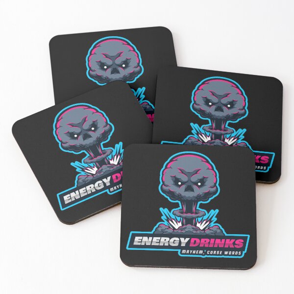 Item preview, Energy Drinks Mayhem Curse Words designed and sold by MikesPoD.