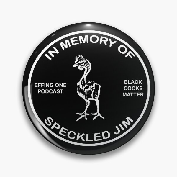 Item preview, SPECKLED JIM BLACK designed and sold by damnrightmyfoto.