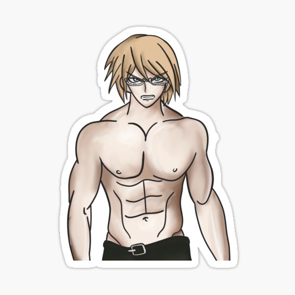 Byakuya Togami The Ultimate Imposter Sticker By Trashcannie Redbubble