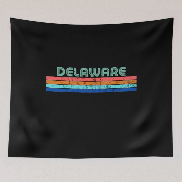 Item preview, Delaware Cool Retro designed and sold by NostalgicLatin.