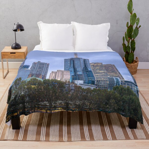 Item preview, Melbourne Skyline on Collins Street designed and sold by Steven Jodoin.