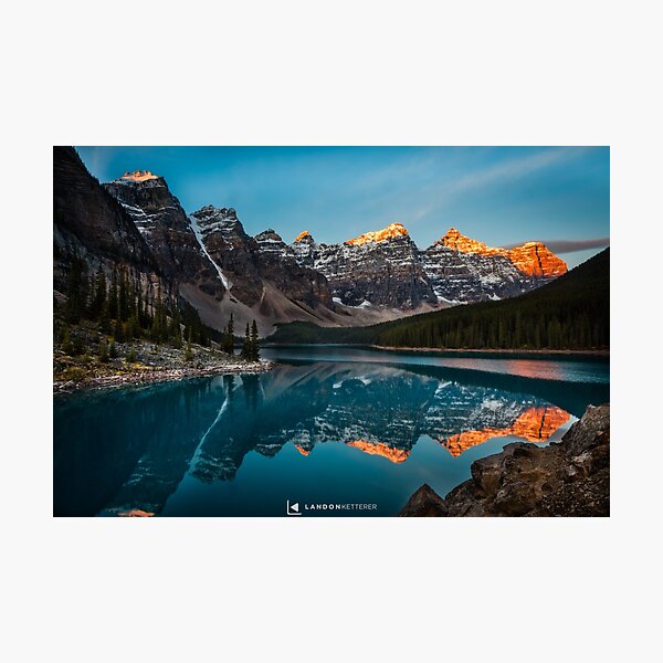 Item preview, Moraine Lake Sunrise designed and sold by MikeandLily.