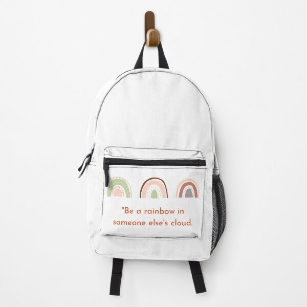 Item preview, Be A Rainbow In Someone Else's Cloud - Maya Angelou designed and sold by Alihassan-Art.