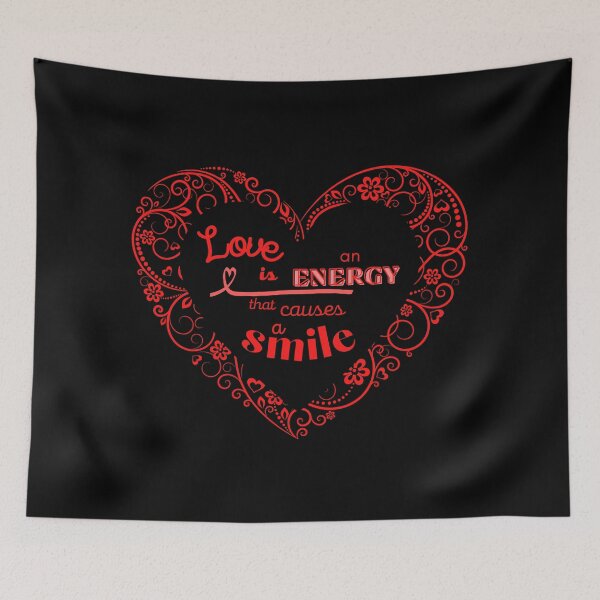 Item preview, Love is an energy that causes a smile designed and sold by Art by Marilynn Methven.