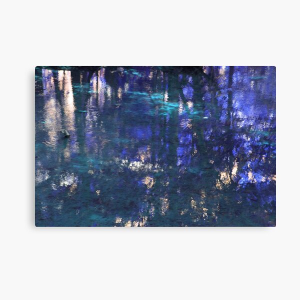 Purple Impressionist Design Canvas Print