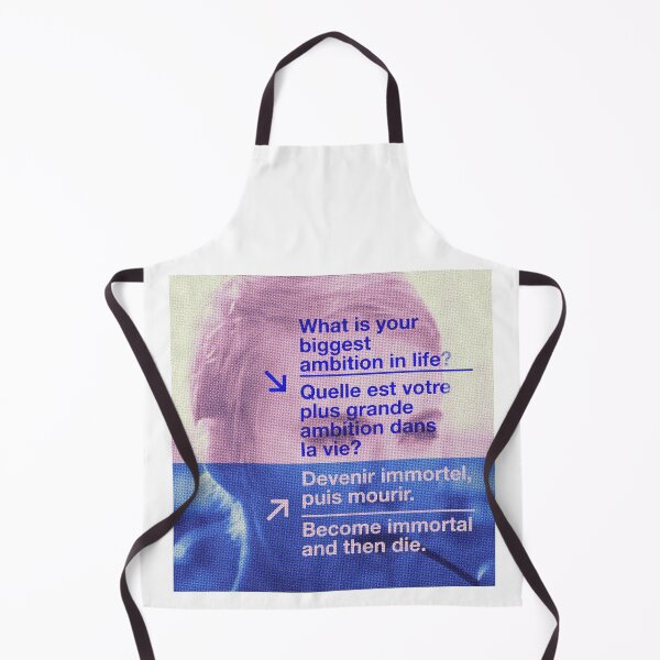 Item preview, Jean Luc-Godard Breathless "Immortal" Quote 1960 French Movie [À bout de souffle] designed and sold by schawnlees.