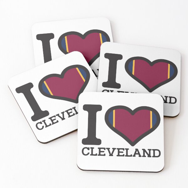 Item preview, “I love Cleveland" Basketball Fan T Shirt designed and sold by Ink Inc.