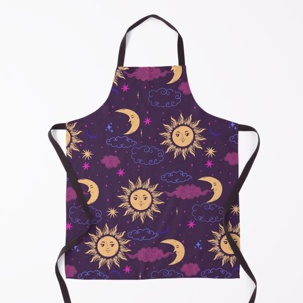 Item preview, Stars sun and moon pattern designed and sold by burbura.