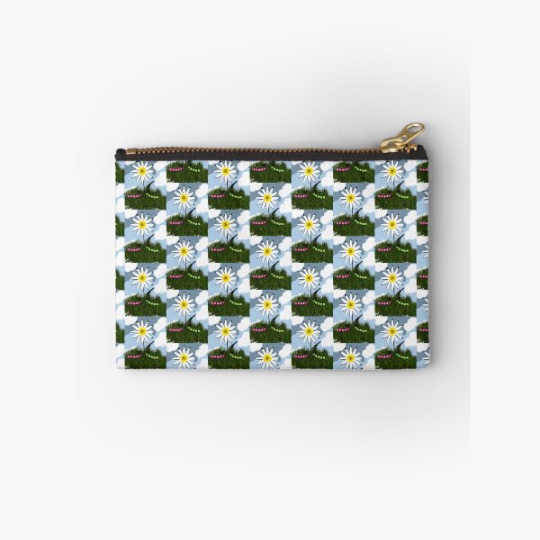 Item preview, White Daisy  & Caterpillars designed and sold by Maureen Zaharie.