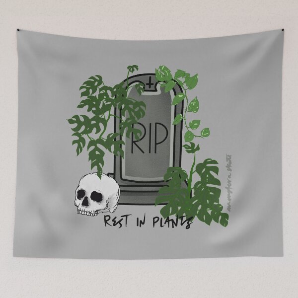 Item preview, Rest In Plants designed and sold by monsteraskate.