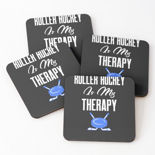 Item preview, Roller Hockey Is My Therapy Hockey Player Gift designed and sold by EricJP.