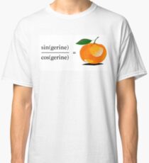 Maths Geek Joke - Tangerine Classic T-Shirt