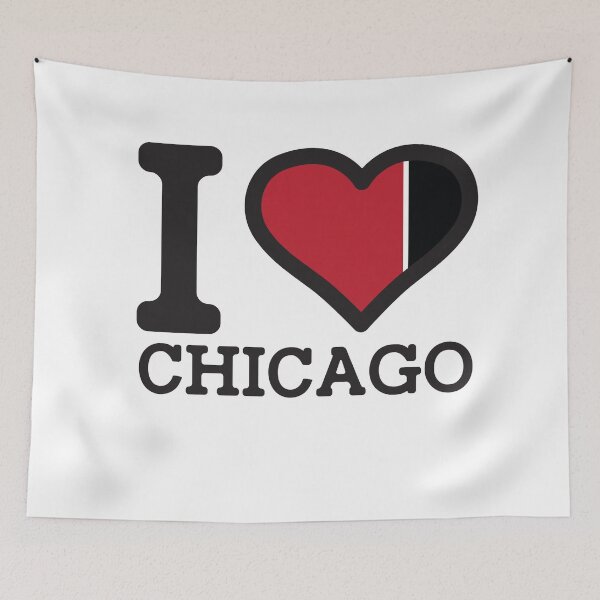 Item preview, “I love Chicago" Basketball Fan T Shirt designed and sold by Ink Inc.