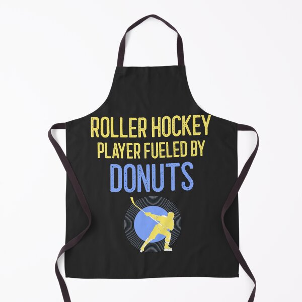 Item preview, Roller Hockey Player Fueled By Donuts Hockey Player Gift designed and sold by EricJP.