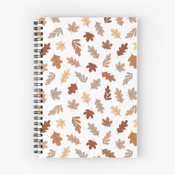 Aperçu de l'œuvre Motif de feuilles d'automne marron mignon créée et vendue par ButterandCheese.