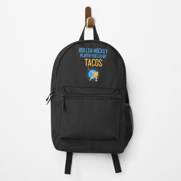Item preview, Roller Hockey Players Fueled By Tacos Hockey Player Gift designed and sold by EricJP.