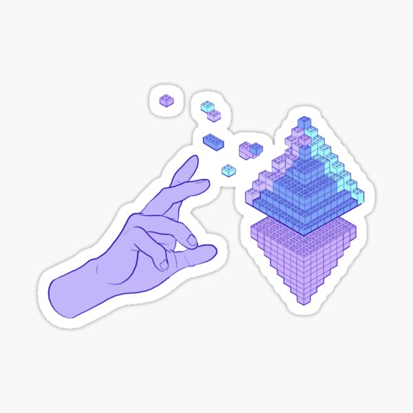 Defi Building Blocks Sticker