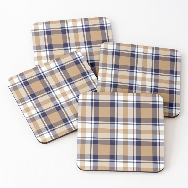 Artikelvorschau, Brown Plaid Tartan Textured Pattern entworfen und verkauft von Siu-Hong Mok.