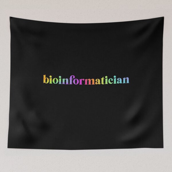 Item preview, "Bioinformatician" (Rainbow) designed and sold by scientificallie.
