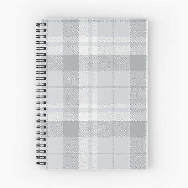 Item preview, White Plaid Tartan Textured Pattern designed and sold by Siu-Hong Mok.