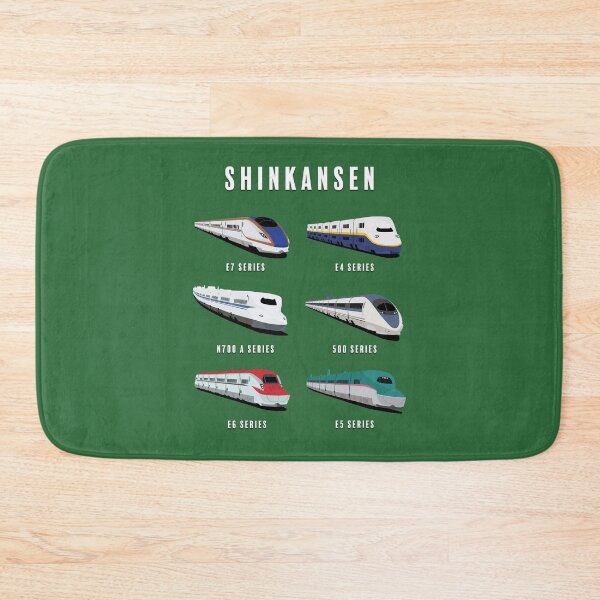 Item preview, Japanese Shinkansen Bullet Trains Artwork  designed and sold by JonesyDave.