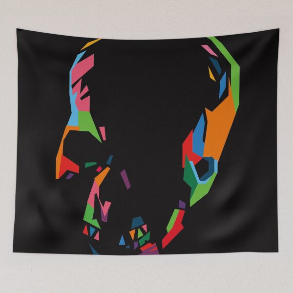 Aperçu de l'œuvre Skull Wpap Pop Art 008 créée et vendue par ahmadnusyirwan.