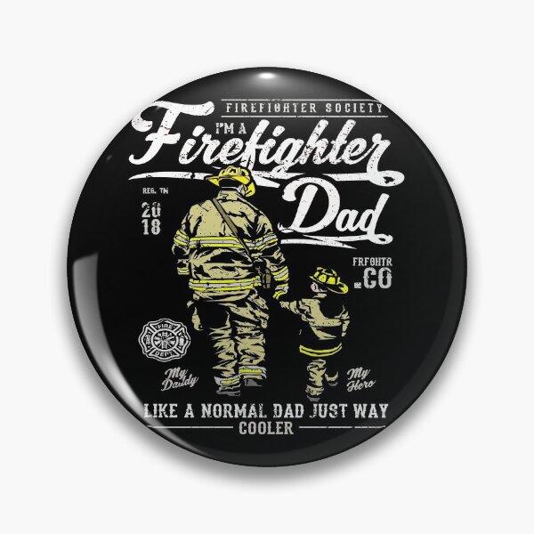 Item preview, Firefighter Dad shirt Firefighter shirt Father's Day gift designed and sold by BRtisticDesigns.